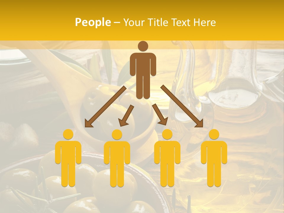 Nature Freshness Olive Oil PowerPoint Template