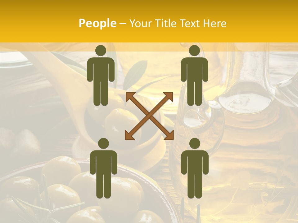 Nature Freshness Olive Oil PowerPoint Template