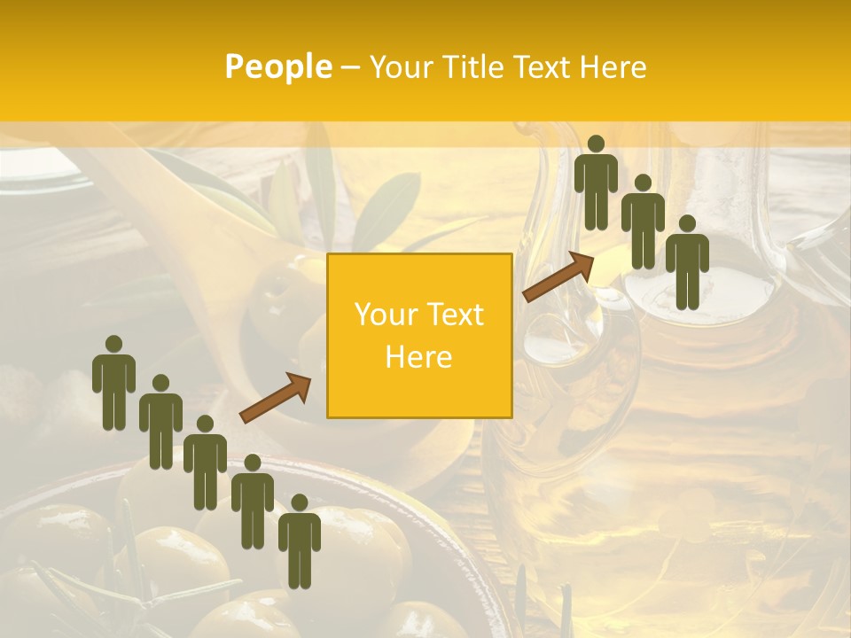 Nature Freshness Olive Oil PowerPoint Template