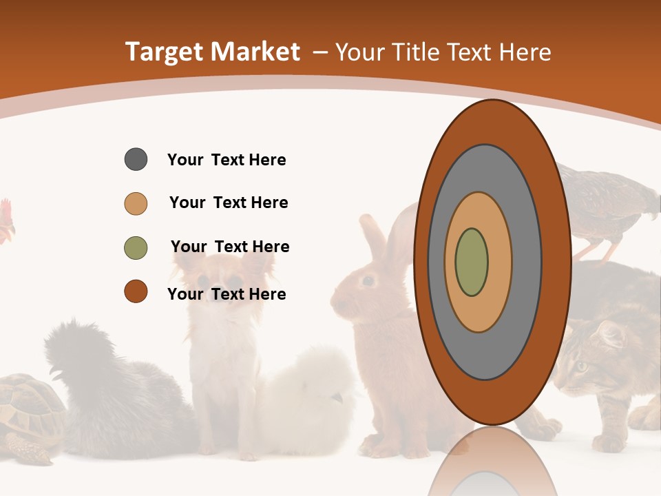 Rabbit Isolated Bird PowerPoint Template