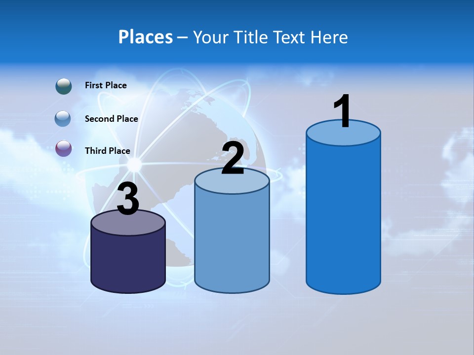 Computer Virtual Information PowerPoint Template