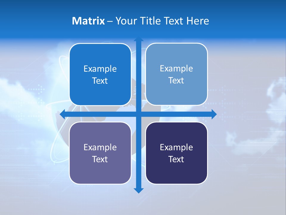 Computer Virtual Information PowerPoint Template