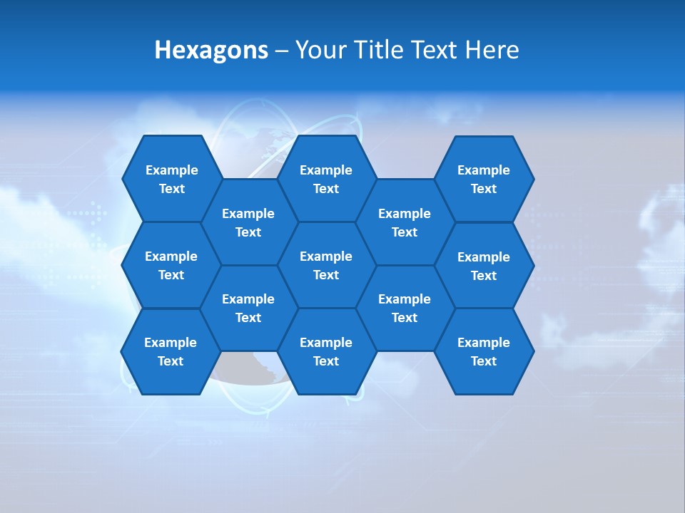 Computer Virtual Information PowerPoint Template