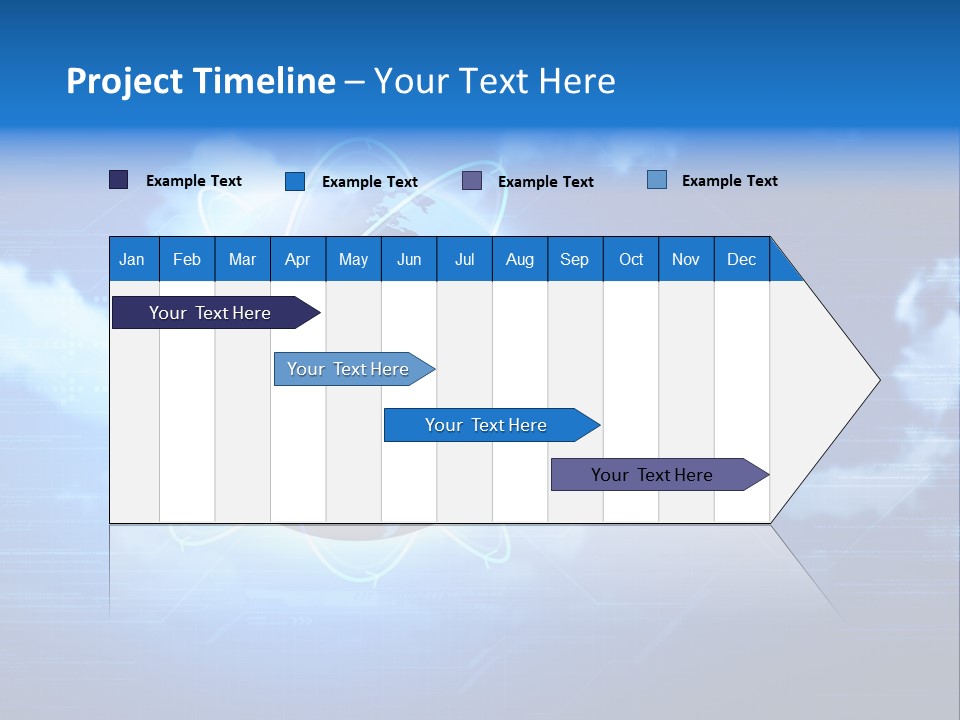 Computer Virtual Information PowerPoint Template