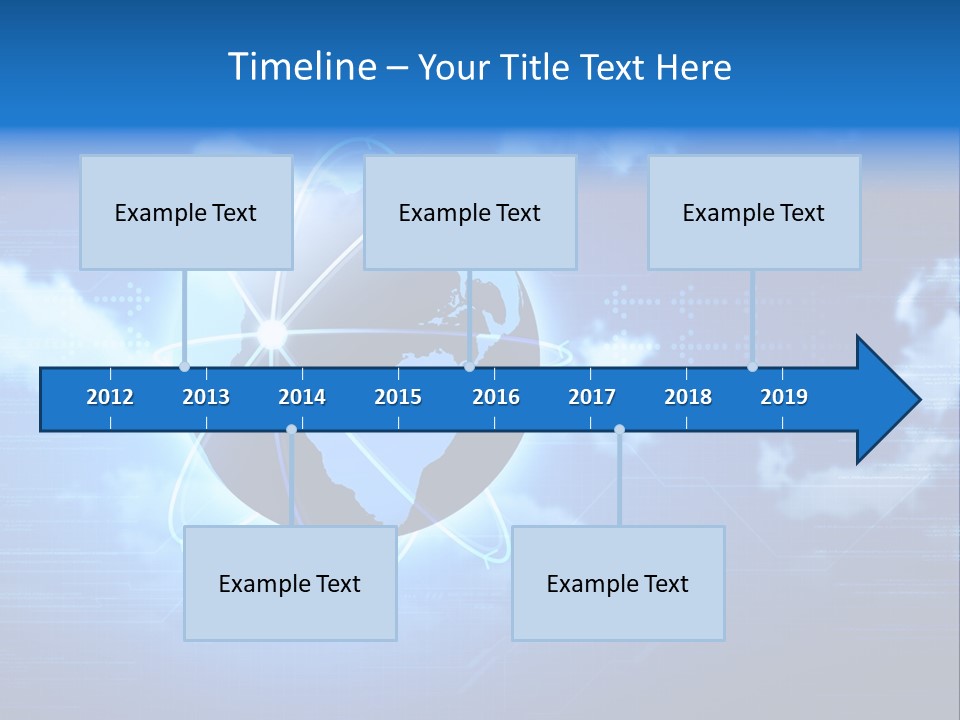 Computer Virtual Information PowerPoint Template