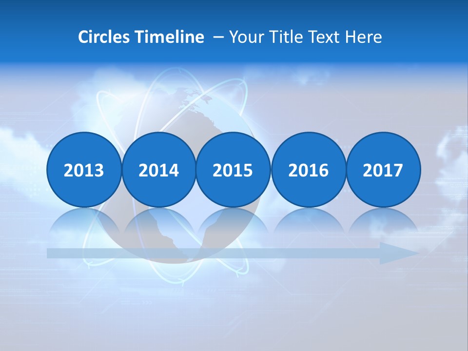 Computer Virtual Information PowerPoint Template
