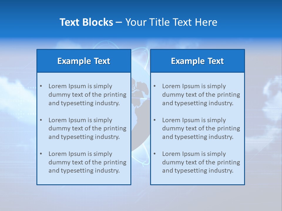 Computer Virtual Information PowerPoint Template