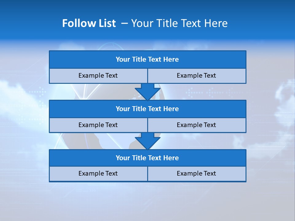 Computer Virtual Information PowerPoint Template