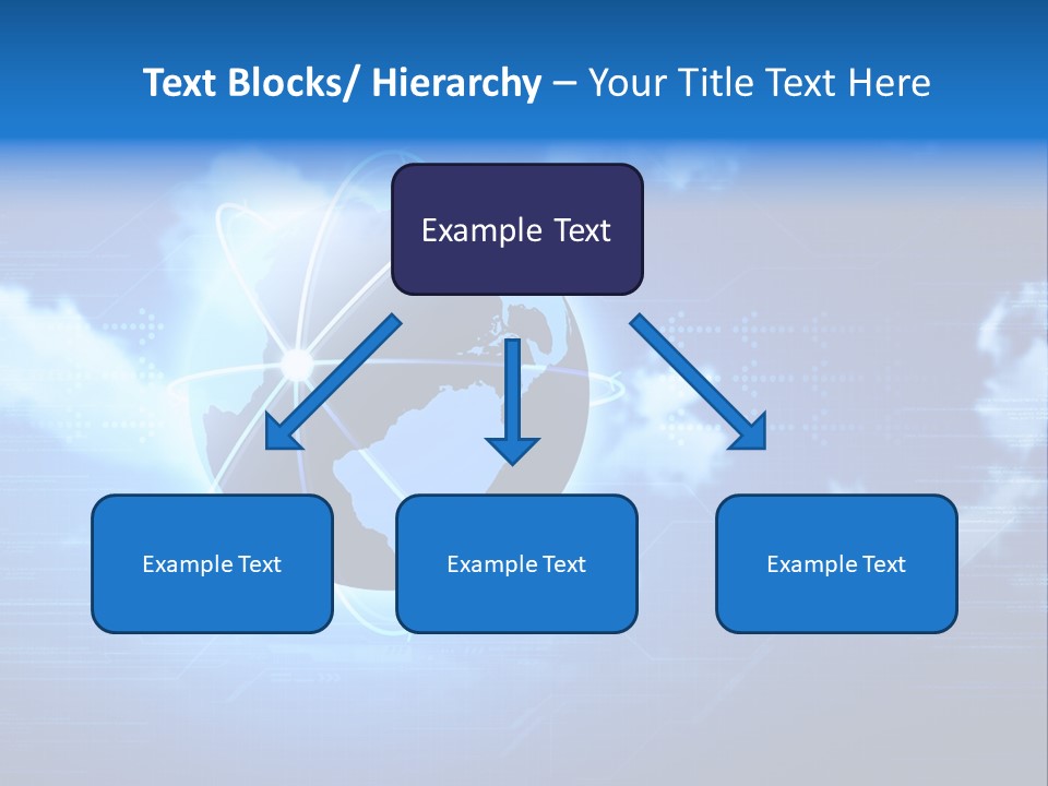 Computer Virtual Information PowerPoint Template