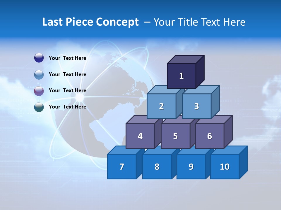 Computer Virtual Information PowerPoint Template