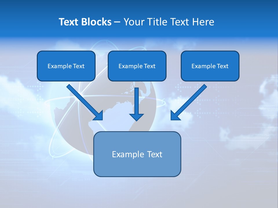 Computer Virtual Information PowerPoint Template