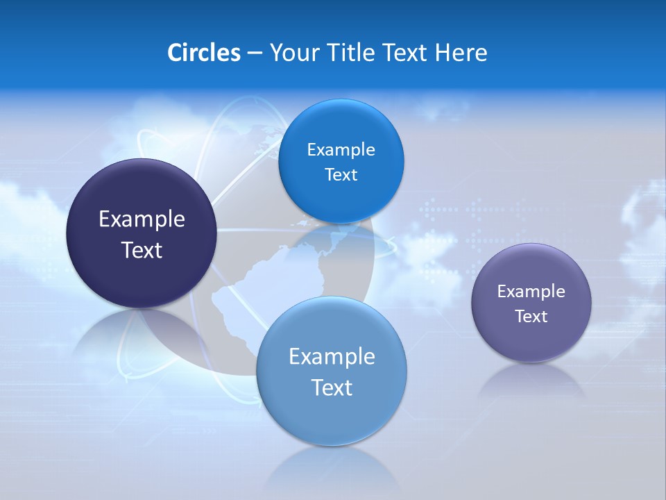 Computer Virtual Information PowerPoint Template
