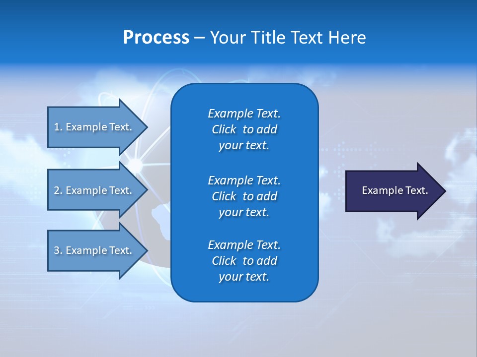 Computer Virtual Information PowerPoint Template