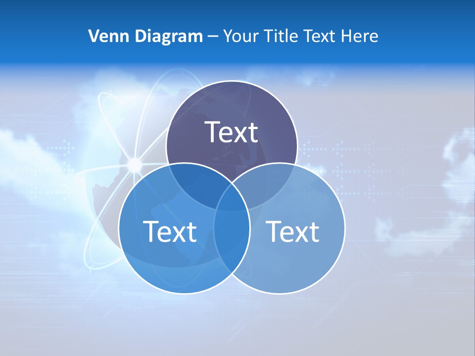 Computer Virtual Information PowerPoint Template