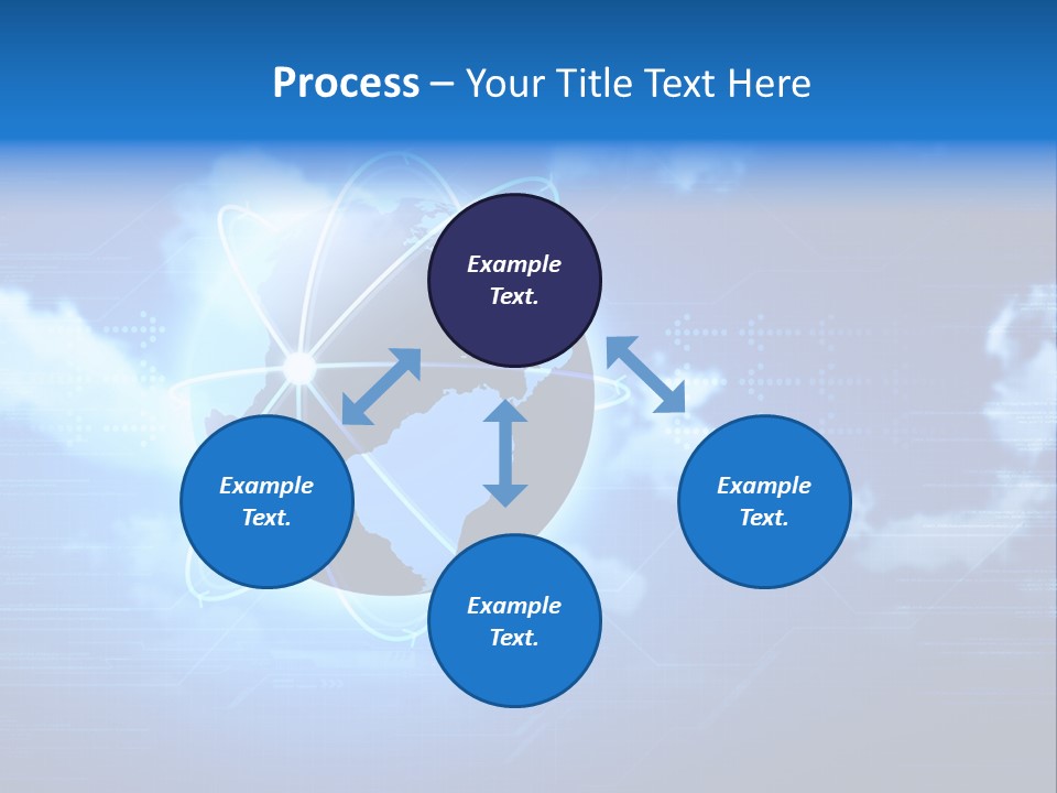 Computer Virtual Information PowerPoint Template