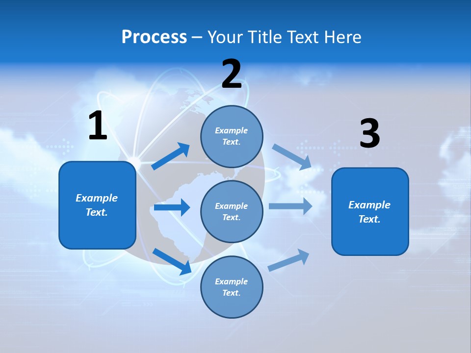 Computer Virtual Information PowerPoint Template