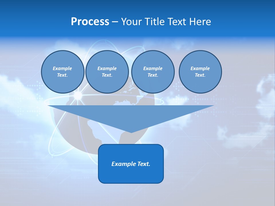 Computer Virtual Information PowerPoint Template