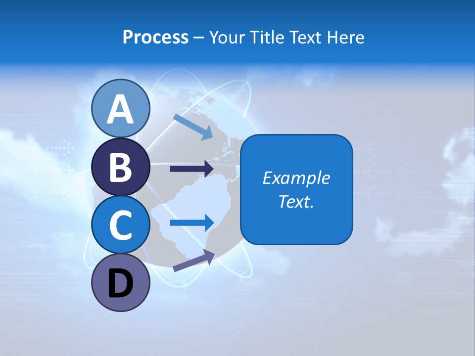 Computer Virtual Information PowerPoint Template
