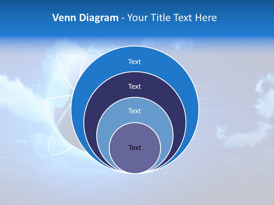 Computer Virtual Information PowerPoint Template