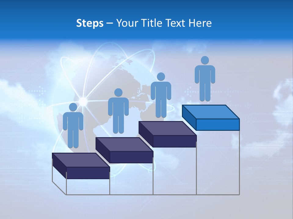 Computer Virtual Information PowerPoint Template