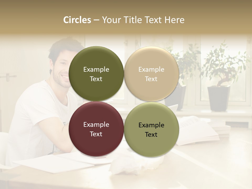 Sophisticated Drink Isolated PowerPoint Template