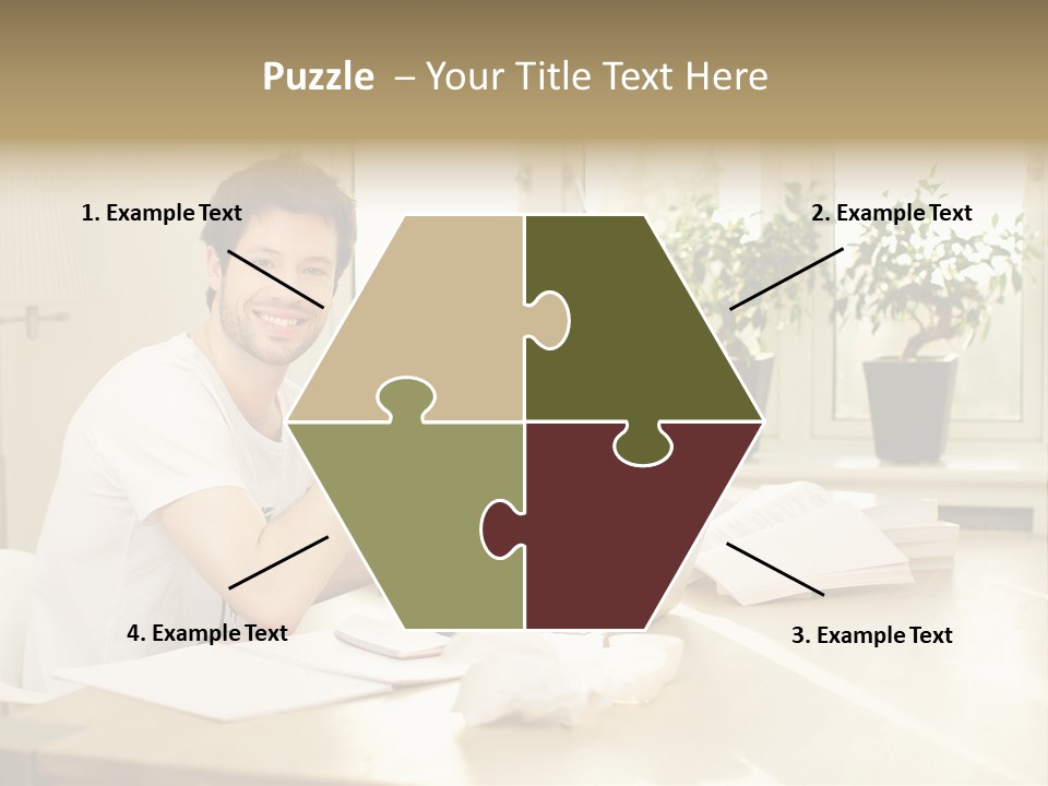 Sophisticated Drink Isolated PowerPoint Template