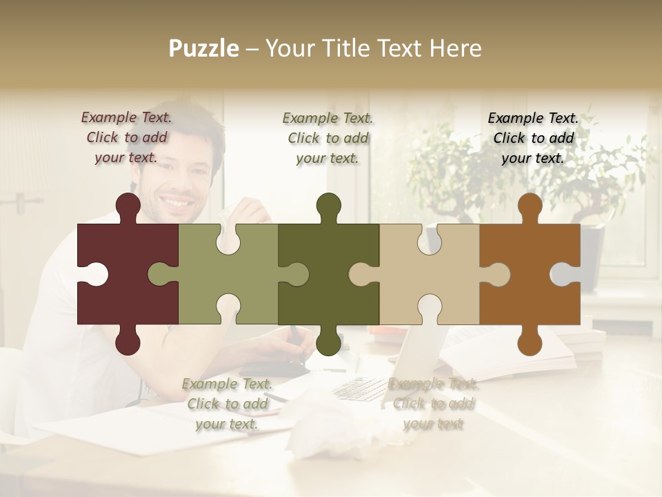 Sophisticated Drink Isolated PowerPoint Template