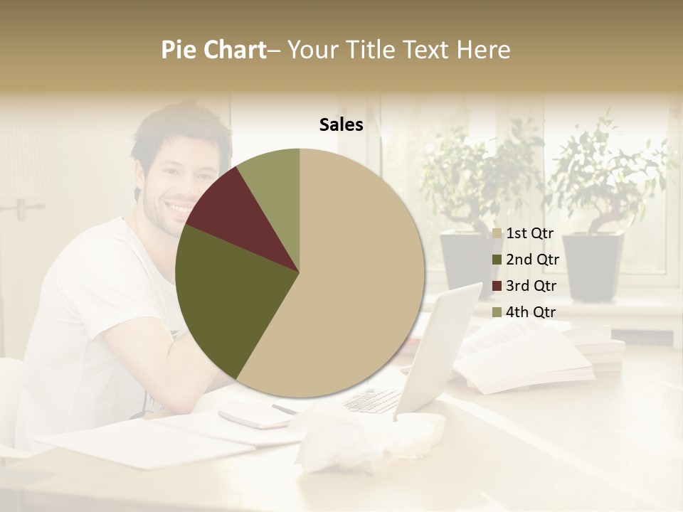 Sophisticated Drink Isolated PowerPoint Template