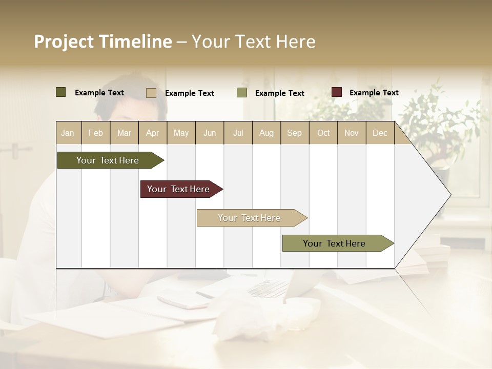 Sophisticated Drink Isolated PowerPoint Template
