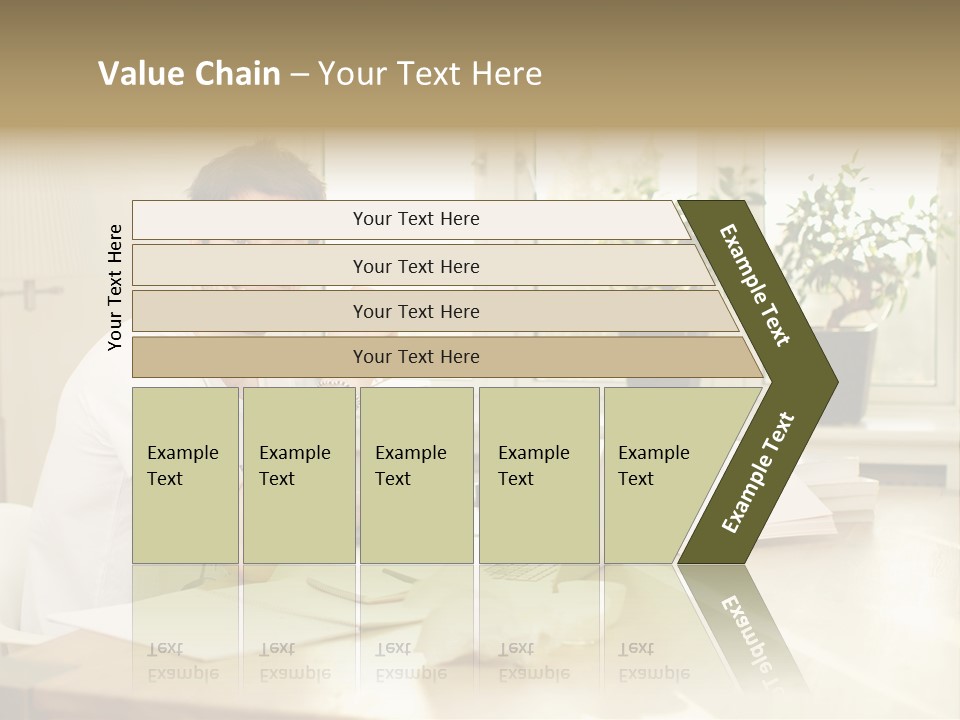 Sophisticated Drink Isolated PowerPoint Template