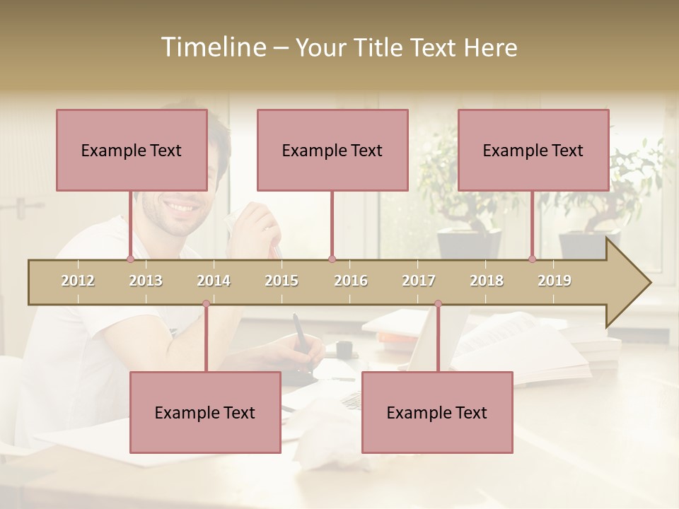 Sophisticated Drink Isolated PowerPoint Template