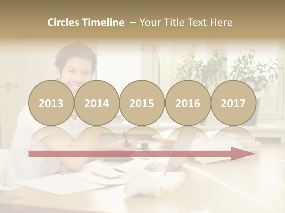 Sophisticated Drink Isolated PowerPoint Template