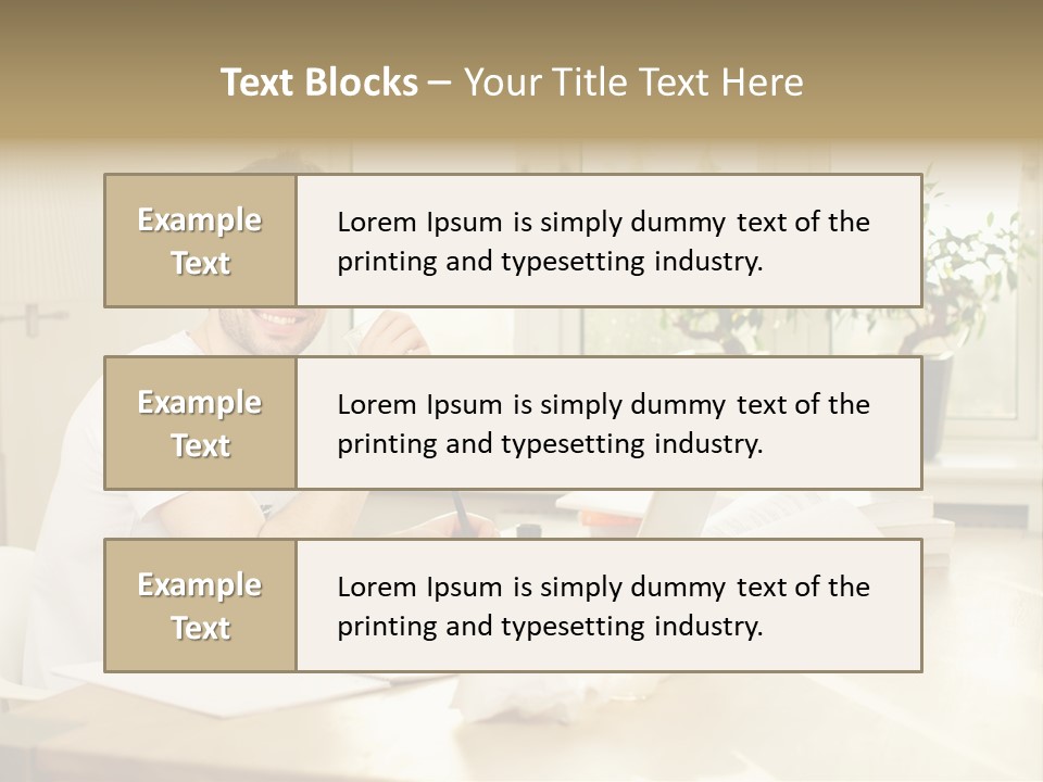 Sophisticated Drink Isolated PowerPoint Template