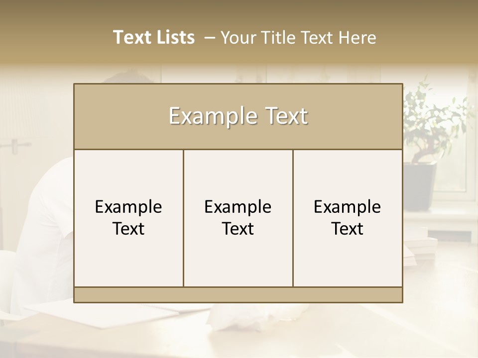 Sophisticated Drink Isolated PowerPoint Template