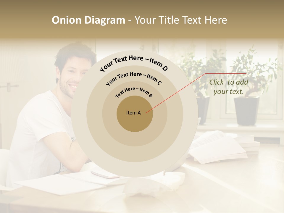 Sophisticated Drink Isolated PowerPoint Template