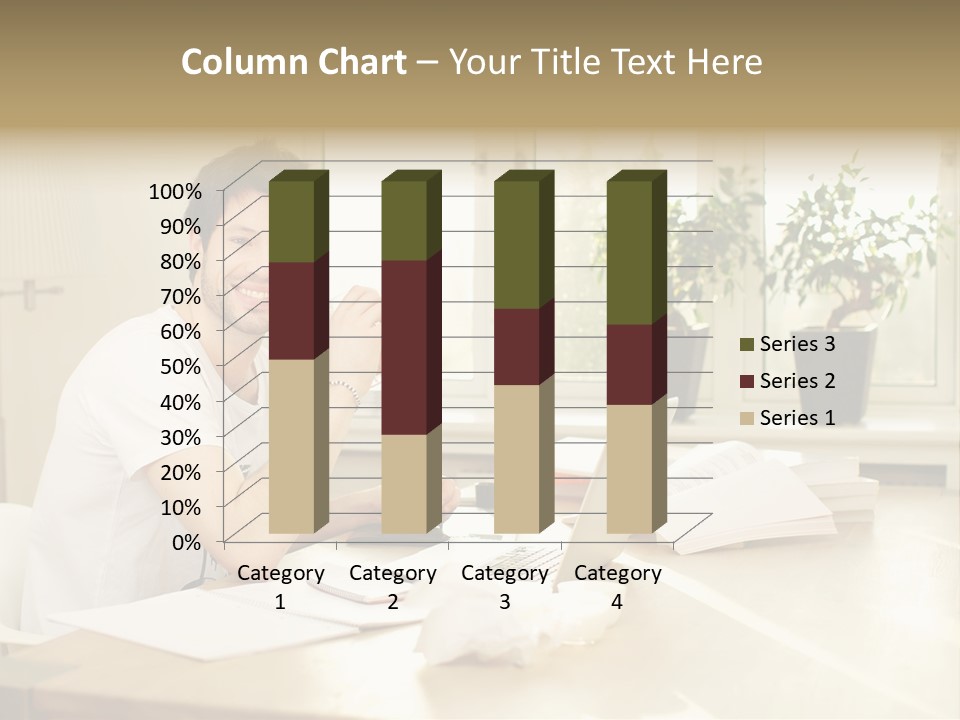 Sophisticated Drink Isolated PowerPoint Template