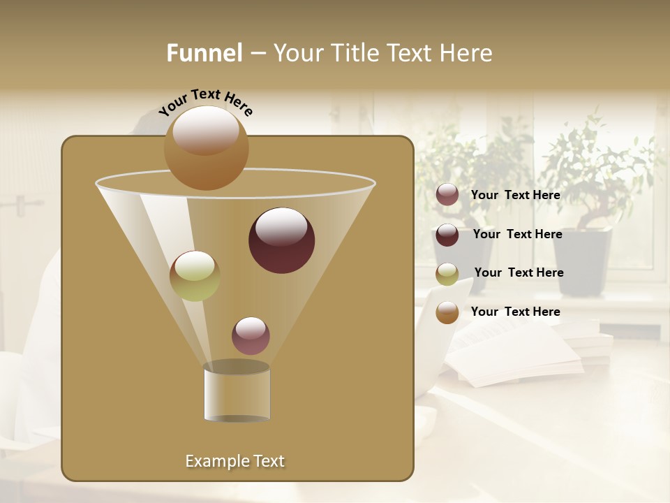 Sophisticated Drink Isolated PowerPoint Template