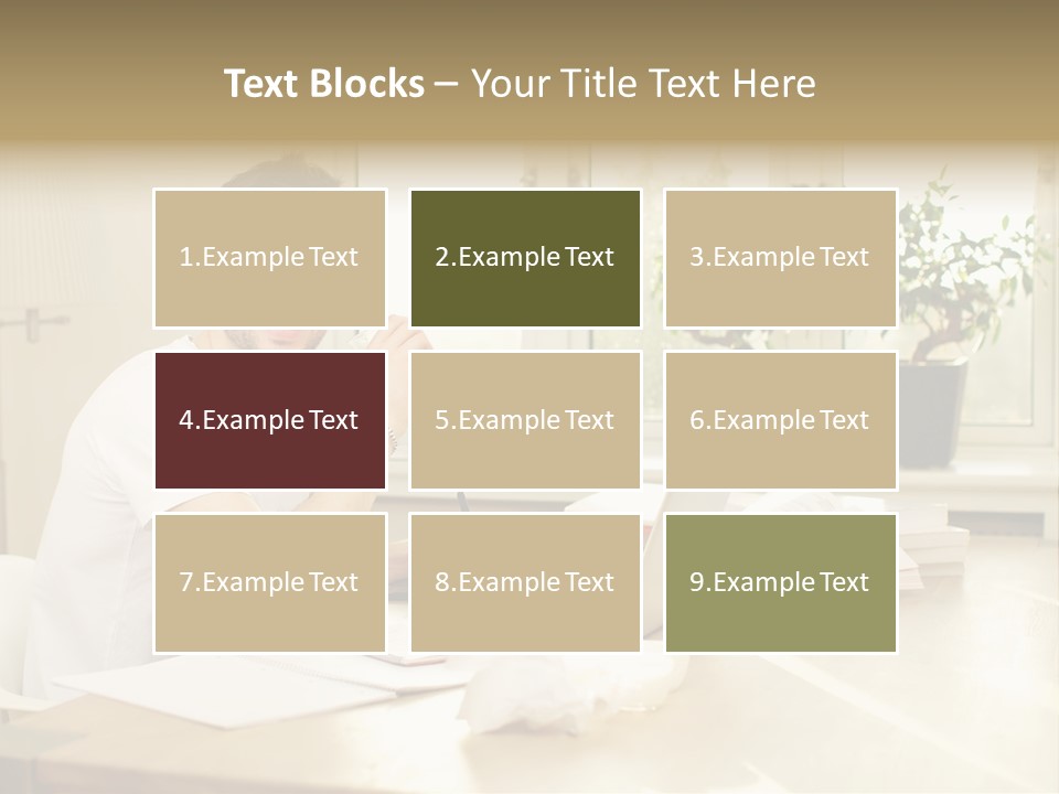 Sophisticated Drink Isolated PowerPoint Template