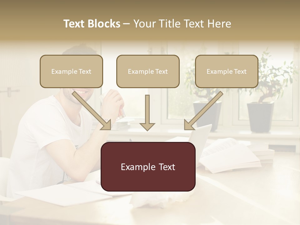 Sophisticated Drink Isolated PowerPoint Template