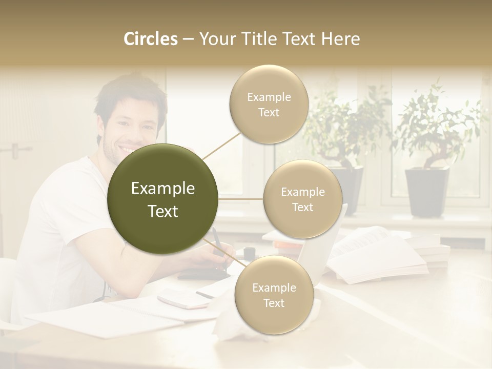 Sophisticated Drink Isolated PowerPoint Template