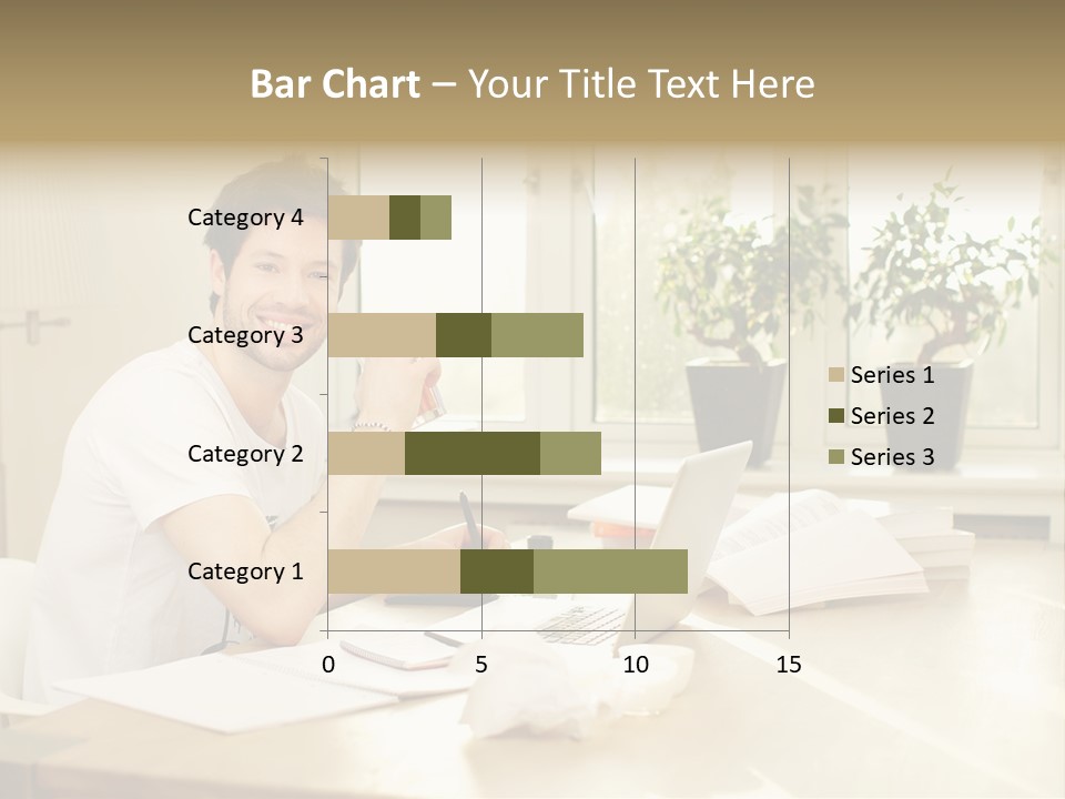 Sophisticated Drink Isolated PowerPoint Template