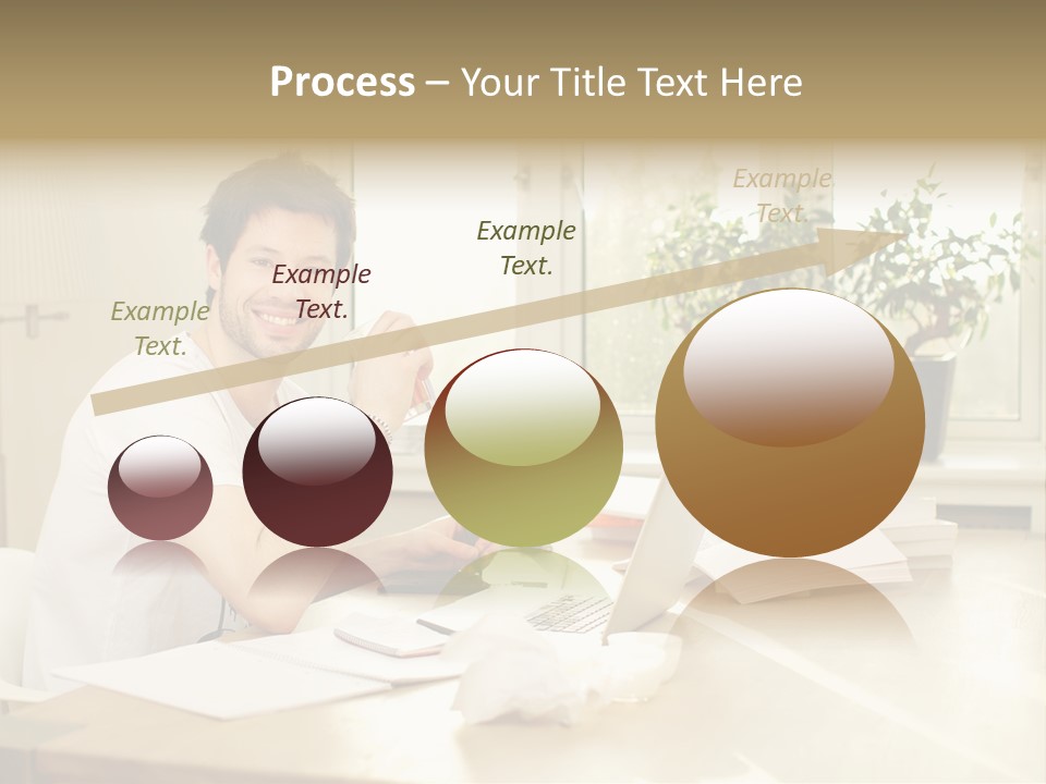 Sophisticated Drink Isolated PowerPoint Template