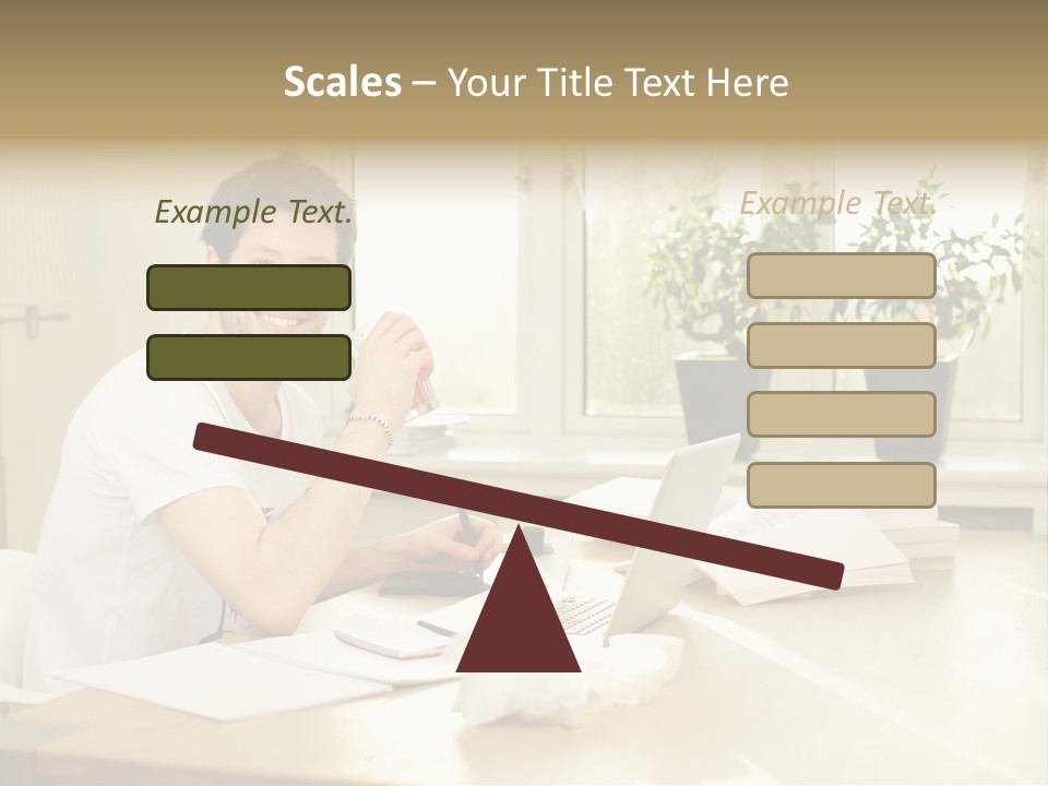 Sophisticated Drink Isolated PowerPoint Template
