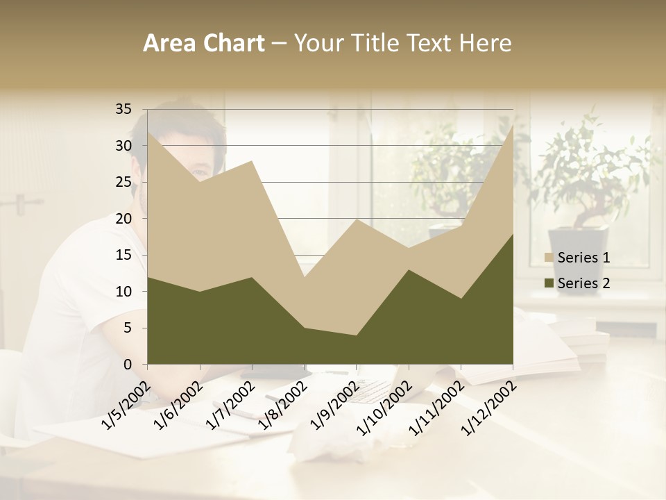 Sophisticated Drink Isolated PowerPoint Template