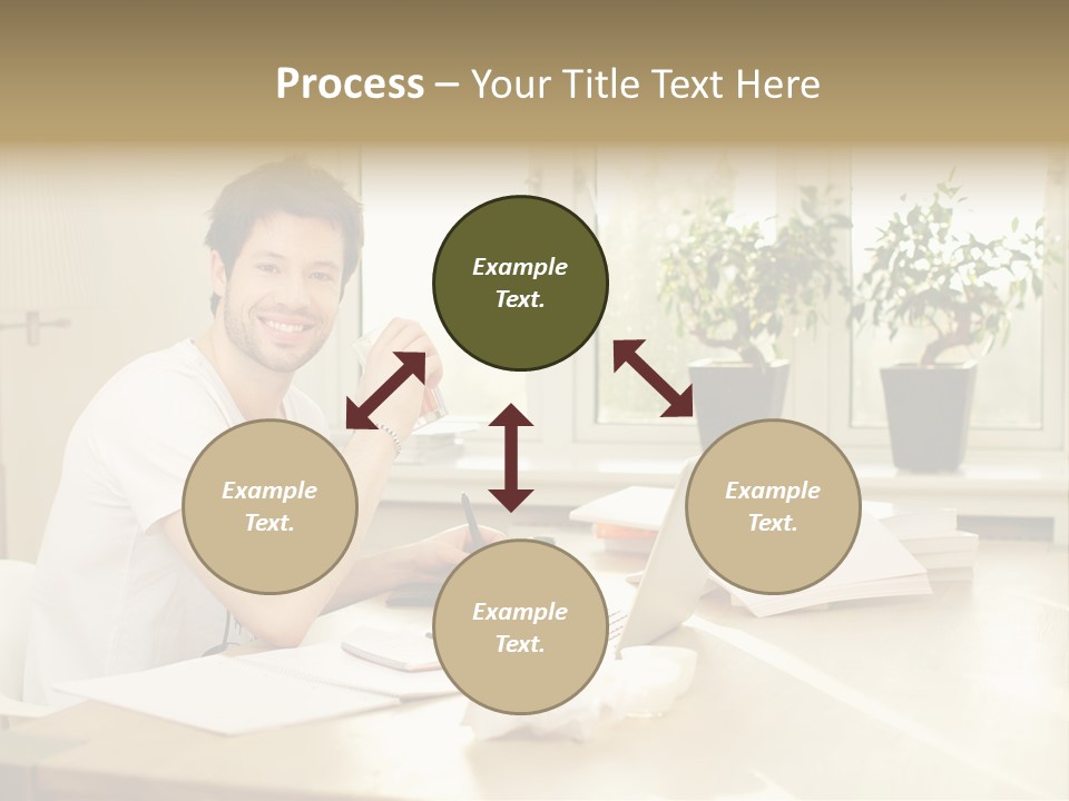 Sophisticated Drink Isolated PowerPoint Template