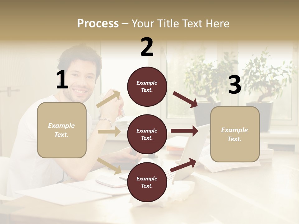 Sophisticated Drink Isolated PowerPoint Template