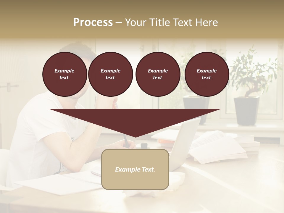 Sophisticated Drink Isolated PowerPoint Template