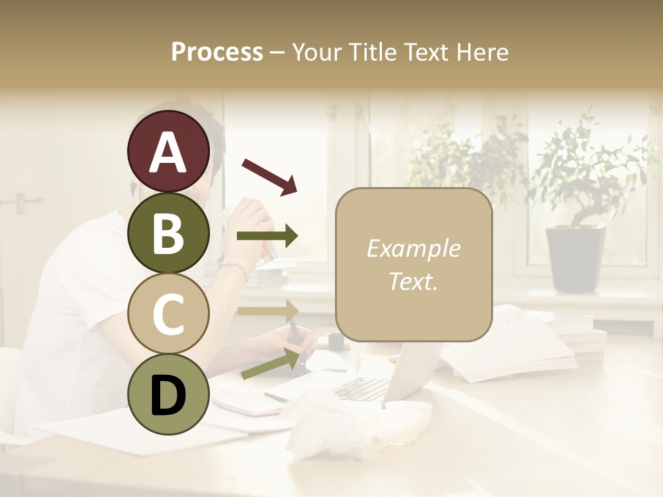 Sophisticated Drink Isolated PowerPoint Template