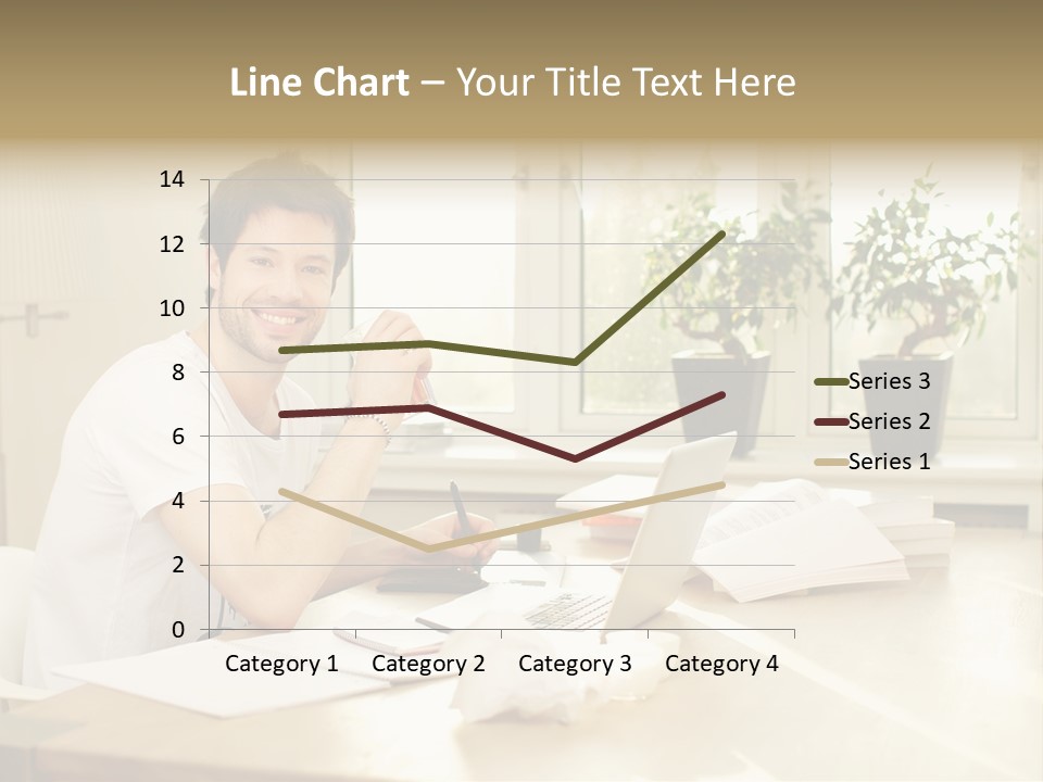 Sophisticated Drink Isolated PowerPoint Template