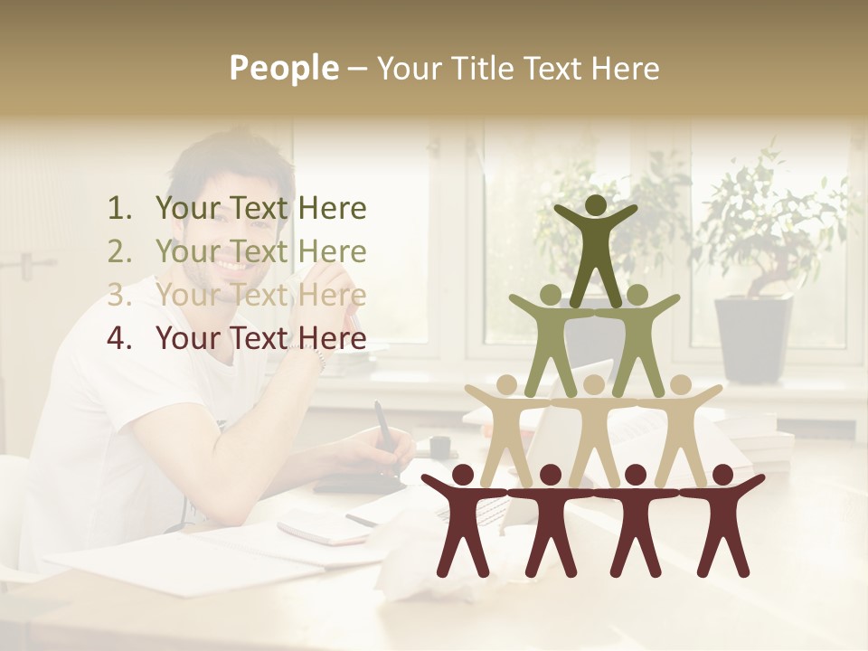 Sophisticated Drink Isolated PowerPoint Template